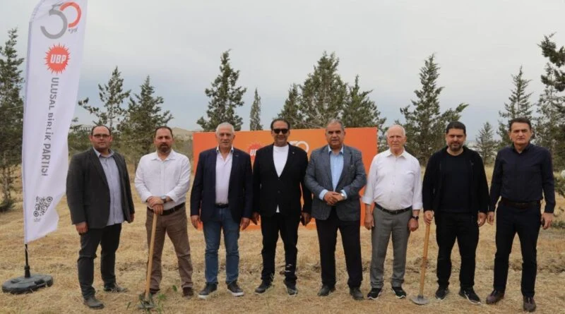 Lefkoşa’da fidan dikimi etkinliğine katılım