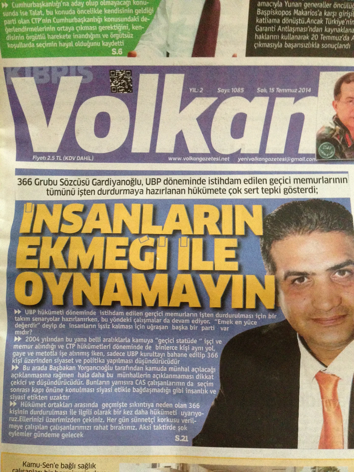 Gazete Haberleri