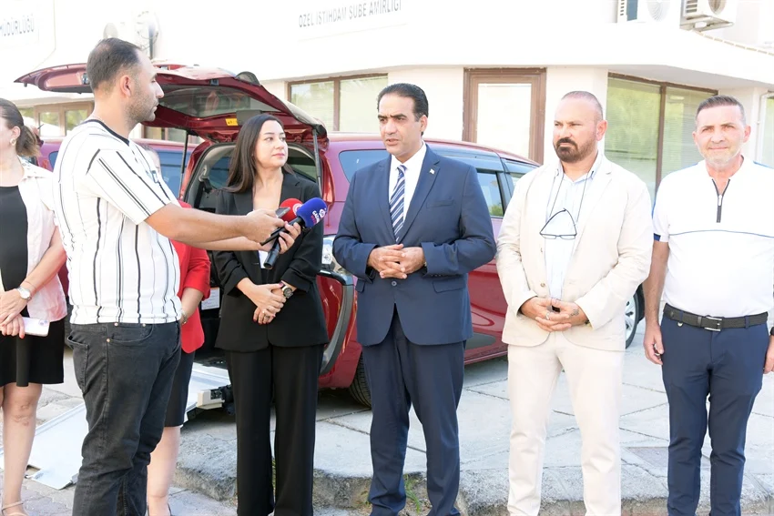 Rehabilitasyon hizmetleri için araç teslimi