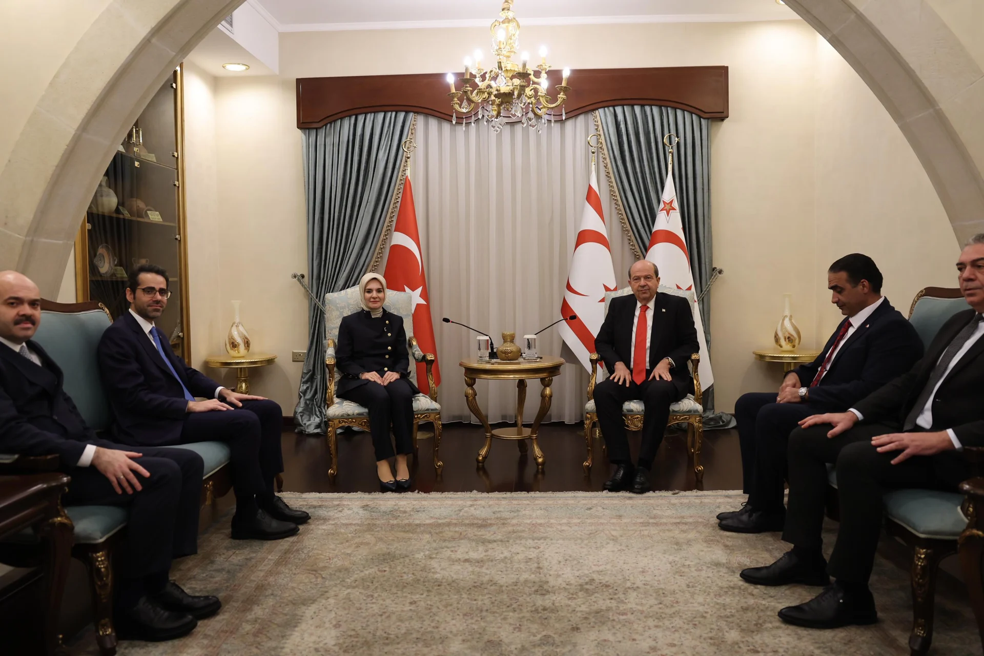 Mahinur Özdemir Göktaş ile Lefkoşa görüşmesi