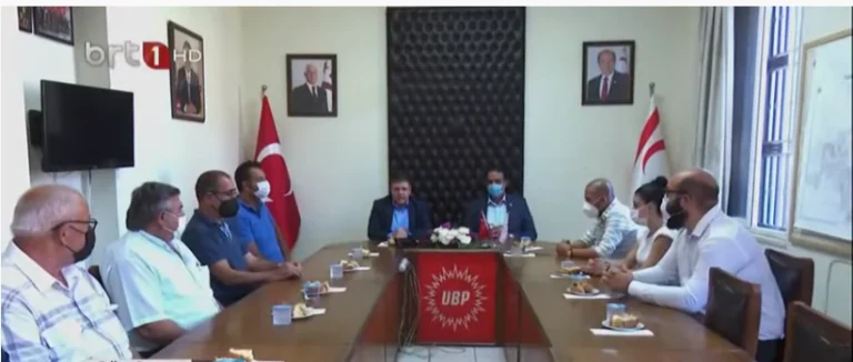 TDP Lefkoşa heyetiyle görüş alışverişinde bulundu